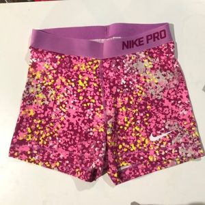 Nike Pro spandex shorts